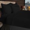 Flat Sheet In Cotton 57 Threads 260x300 Cm UNI Black, by Soleil d'Ocre