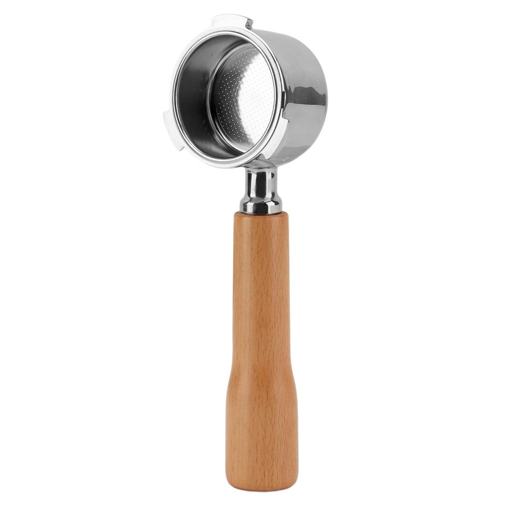 51mm Bottomless Coffee Portafilter 3 Ears Single Layer Portafilter Coffee Machine Bottomless Filter For Delonghi F Redwood