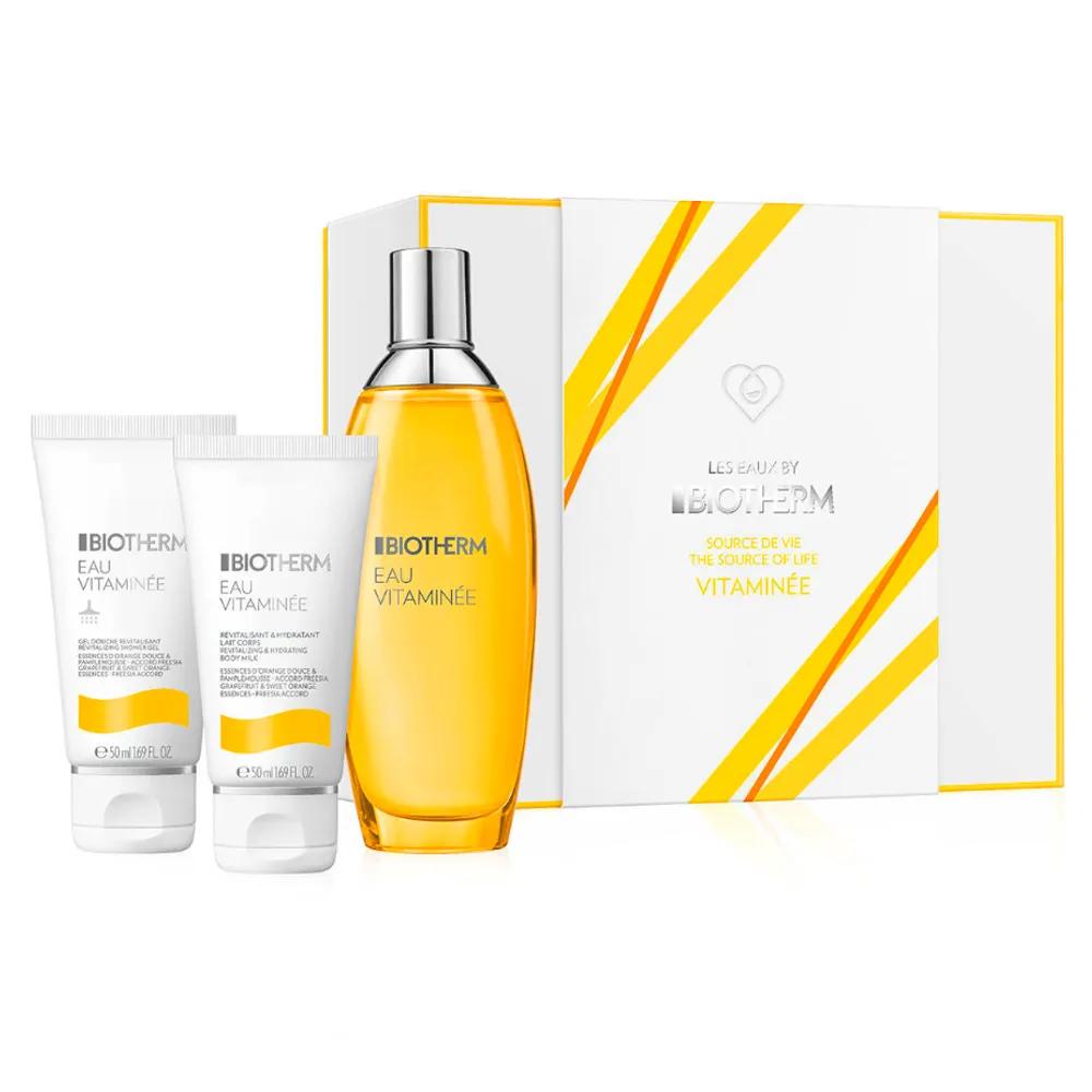 Biotherm Eau Vitaminee Body Mist Perfume 100ml + Shower Gel + Body Lotion Gift Set