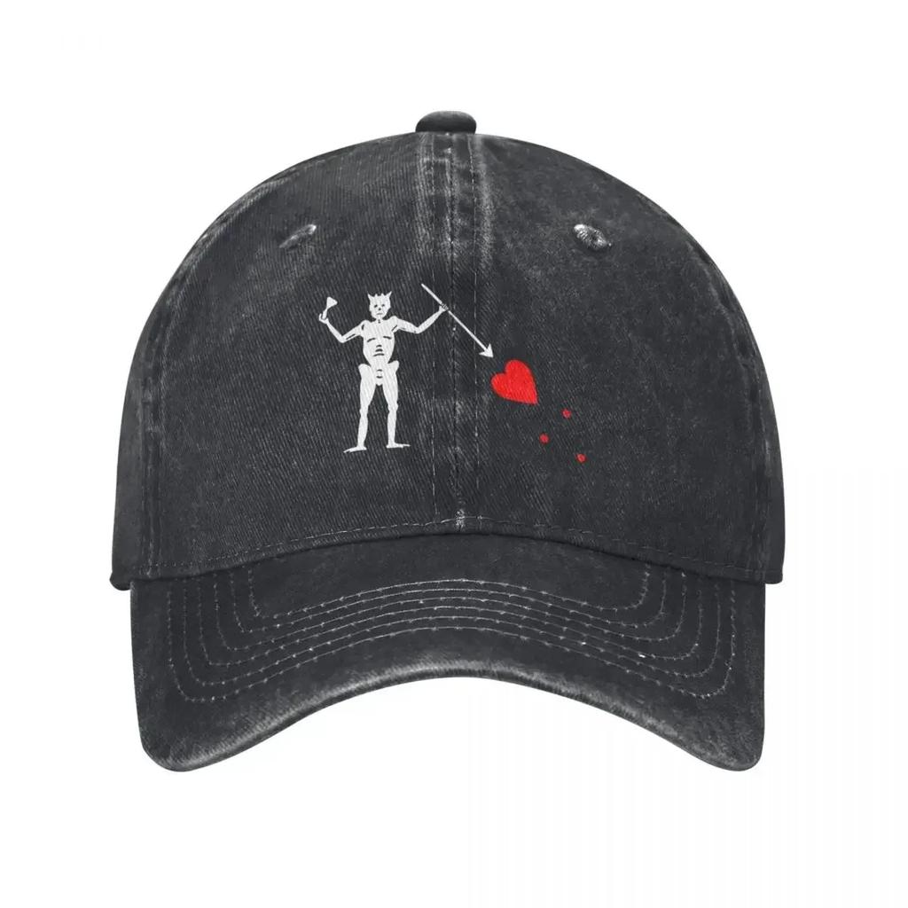 Edward Teach (Blackbeard) flag Baseball Cap dad hat Mountaineering For Women Unisexs
