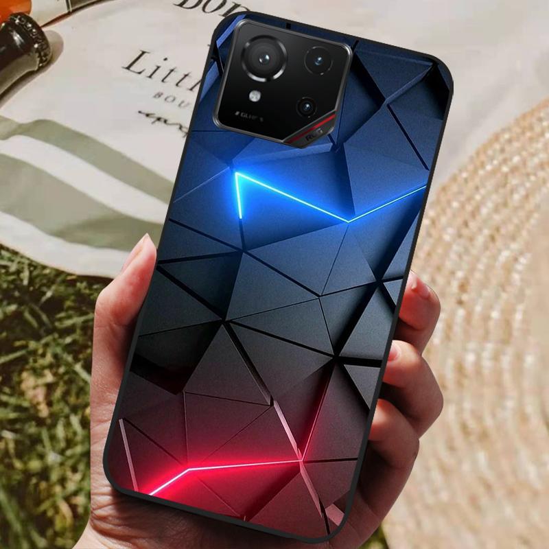 Чехол для Asus ROG Phone 9 Мягкий силиконовый чехол из ТПУ для Asus ROG Phone 9 5G Чехлы для телефонов ROG9 AI2501 2025 Милый мультяшный чехол