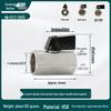 4-6 Point Copper Ball Valve: Internal/External Thread, Straight-Through Water Switch