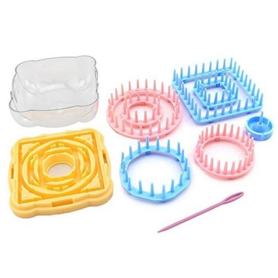 Useful Wide Application Easy To Use Flower Loom Square Weaving Home Supply