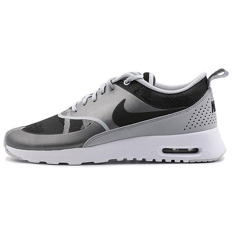 Nike Air Max Thea Casual Shoes Women's Low Top Black/Silver 844955-002