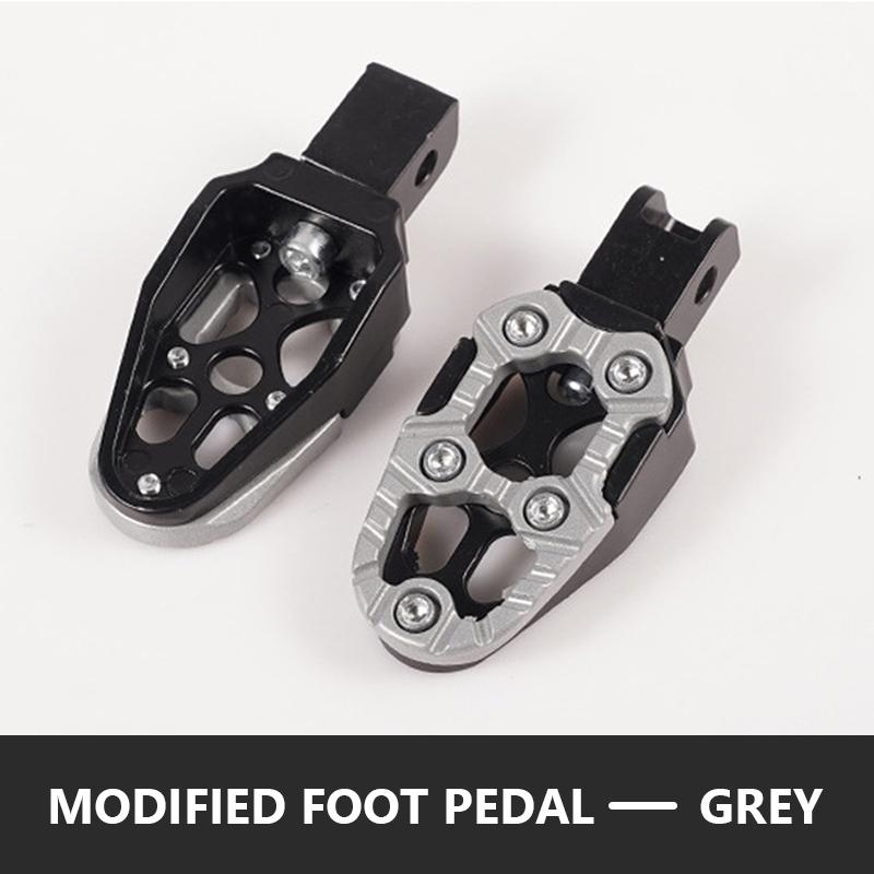 SEAMETAL Motorcycle Foot Rest Pads Autocycles Footrest Pedal Universal for Motorcycles Side Foot Pegs Aluminum Alloy Pedal