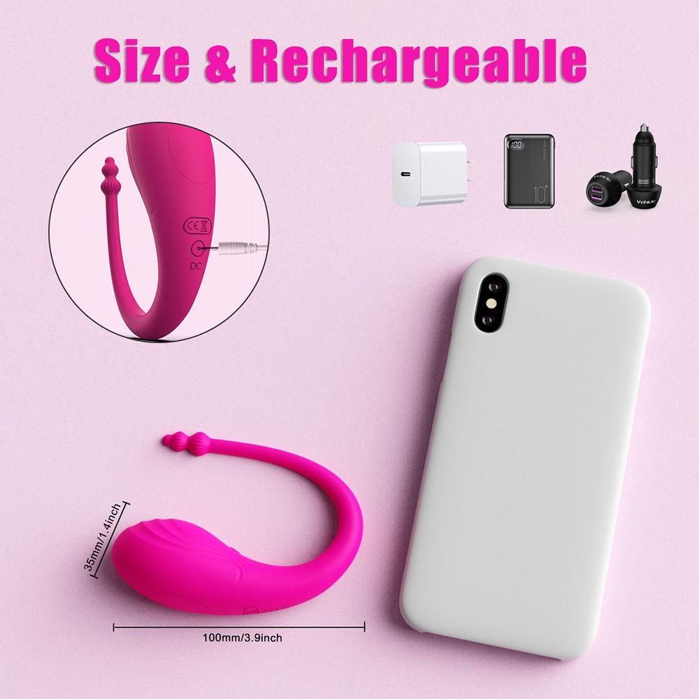 9 Speed APP Controlled Vaginal Vibrators G Spot Anal Vibrating Egg Massager Wearable Stimulator Adult Sex Toys for Women Couples