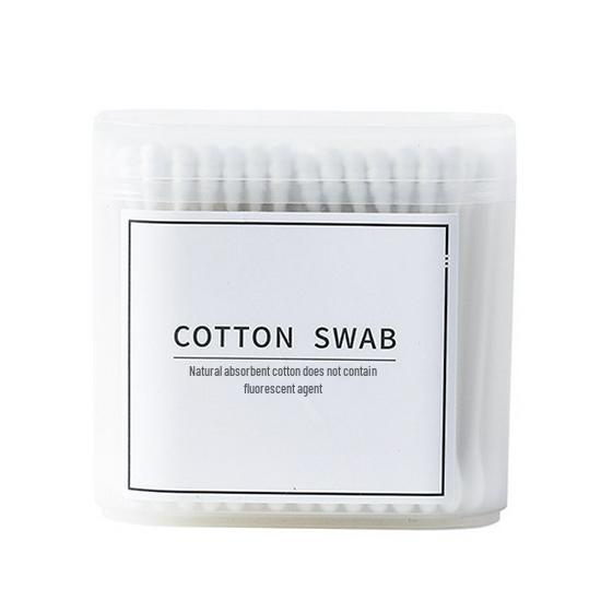 Двусторонние ватные палочки: Круглые и заостренные для макияжа и чистки ушей