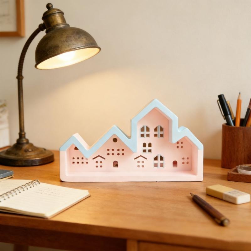 Креативные формы для ключей Castes Molds Sturdy Silicone House Shpe, стильные формы для товаров для рукоделия, ежедневного использования