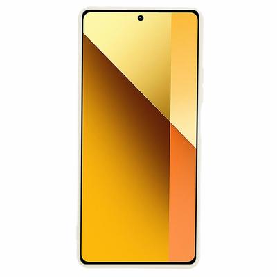 Для Xiaomi Redmi Note 13 5G Чехол для телефона Прорезиненный ТПУ Мягкая подкладка из волокна Задняя крышка