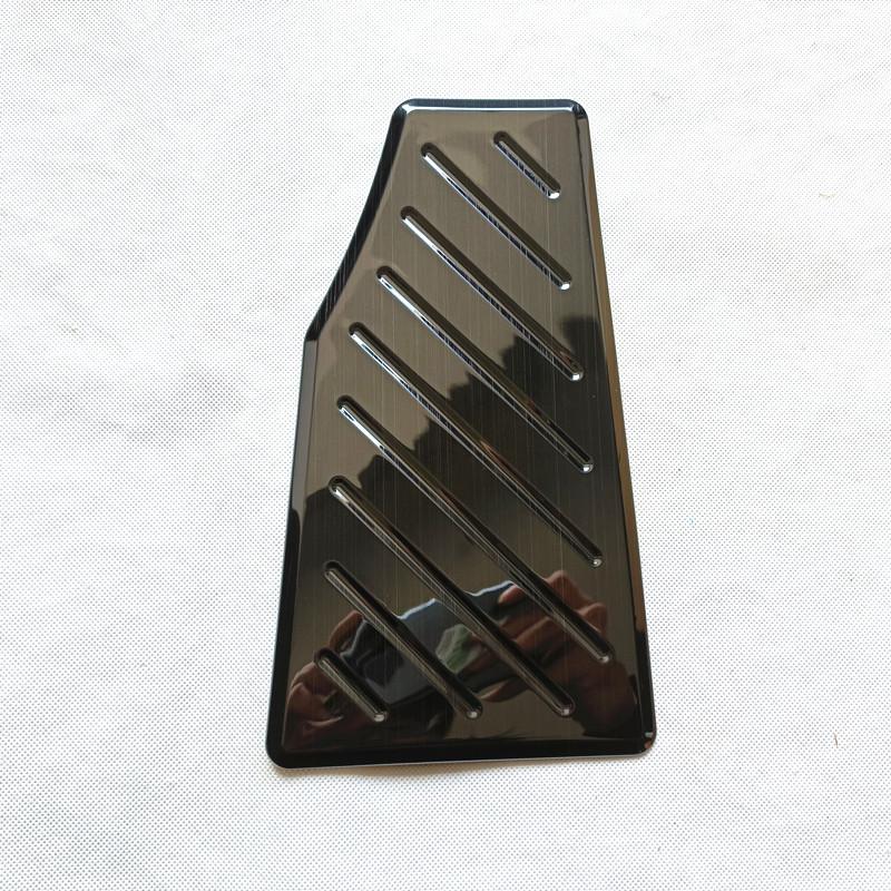 Metal Trim Foot Rest Pedal Treadle Footboard Cover for Toyota Venza Harrier XU80 Car Styling Interior Accessories