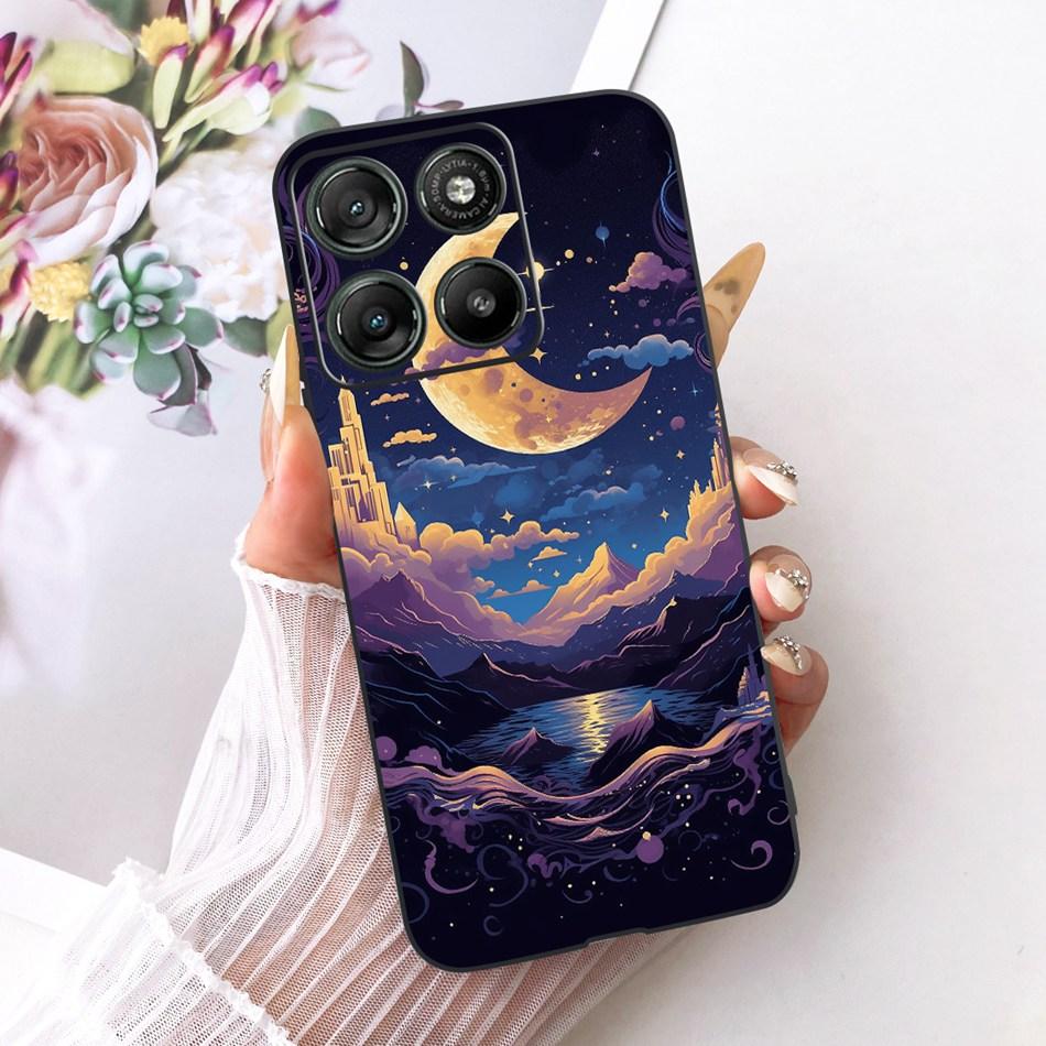 For Motorola Moto G67 Power / G57 Power 2026 Cool Dragon Tiger Pattern Phone Case For MOTO G67Power Black Silicone Soft Bumpers