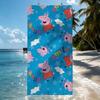 HB Cartoon P-Peppa P-Pig Towel Quick Drying Beach Towels Are Suitable For Swimming Pools Camping Yoga And The Gym