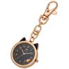 [Fieldwork] Women's Pocket Watch Analog Keychain Watch Bag Charm Black MKK2305-5