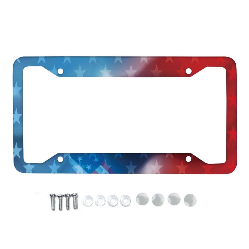 Stainless Steel Car USA License Plate Frame US Standard European Standard Non-standard American European Metal License Plate Frame