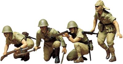 Tamiya Военно-миниатюрная серия 90 Набор пехоты японской армии Пластиковая модель 35090 1/35 №