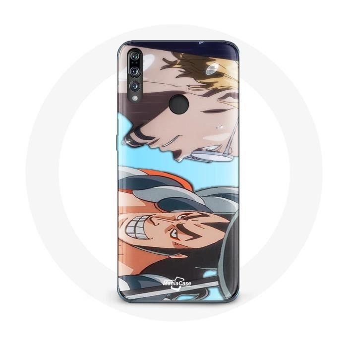 Coque pour Huawei P30 Lite - MANIACASE - One Piece Anime Manga - Silicone Souple - Noir - Mixte