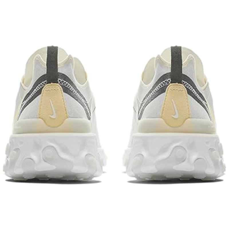 Nike React Element 55 White Pale Vanilla Sneakers BQ6166-101