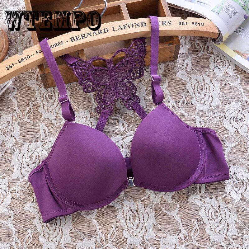 Embroidered Bra Seamless Underwear Lace Bras Plump Bra Sex Push Up Bras