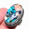 Spiny Oyster Gemstone Handmade 925 Sterling Silver Jewelry Ring Size 7 I1y82