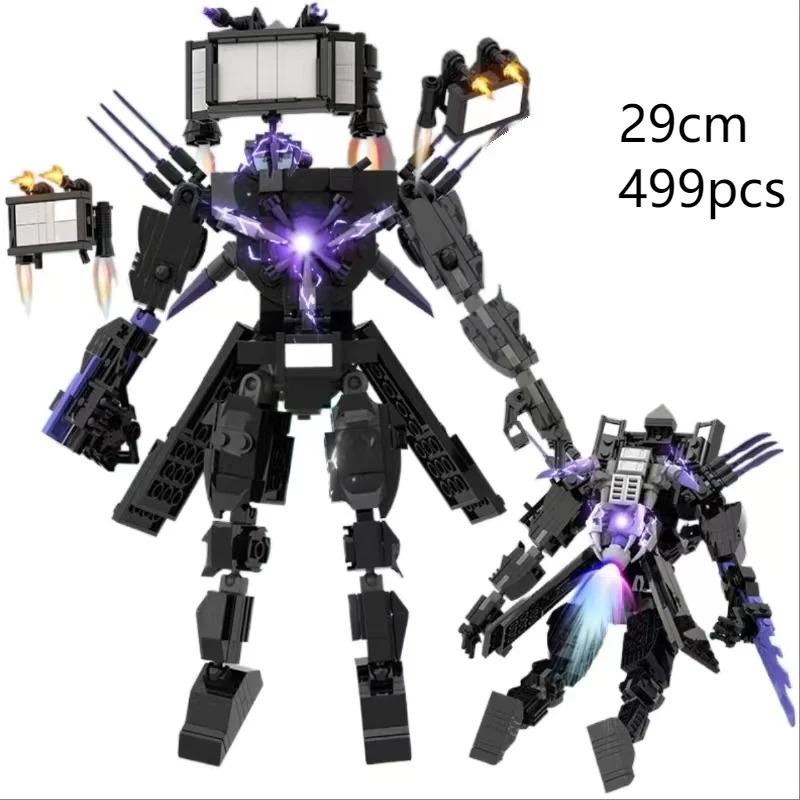 Speakerman Titans Tv Man Titans Cameraman Skibidi Toilet Building Blocks Toy Titans Speaker Man Camera Man Clock Drill Man Brick