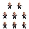 Патриотический Дональд Трамп 2024 Рождественский Орнамент Акриловый Мультяшный Трамп Подвеска (В)