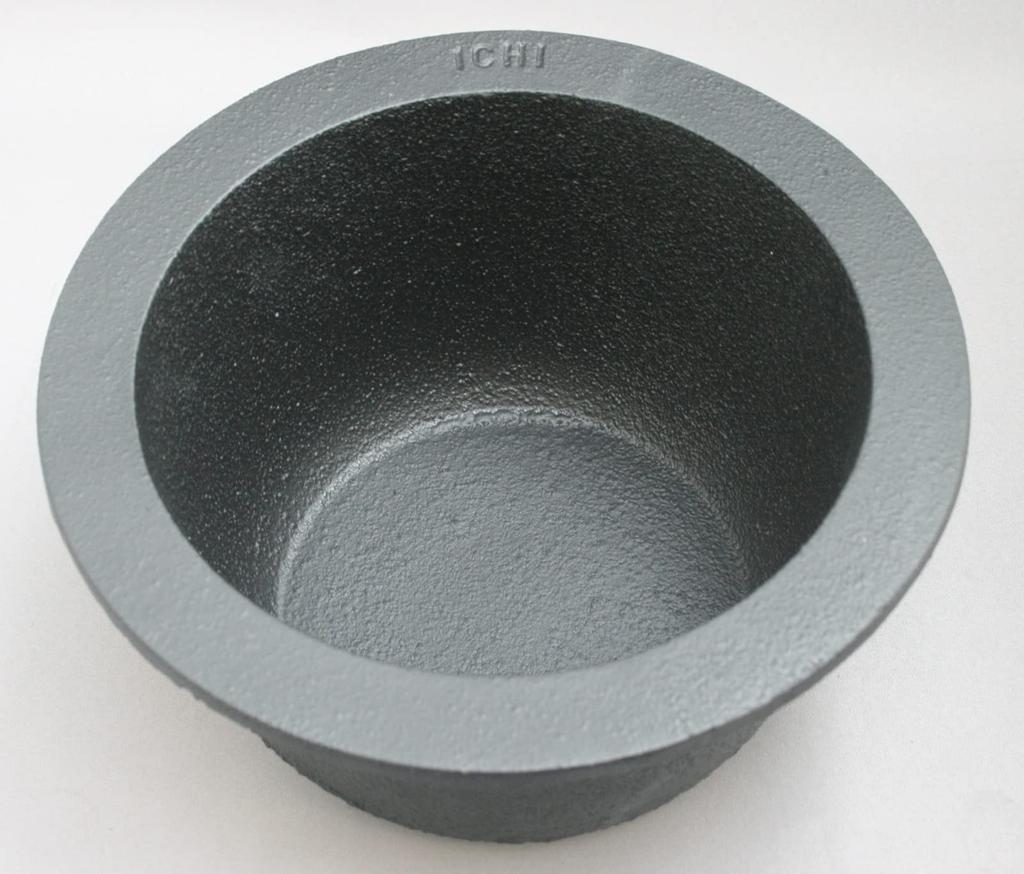 Ikenaga Iron Works 1CHI TETSUGAMA Rice IH Iron Pot Pot, 2-pot, Compatible,