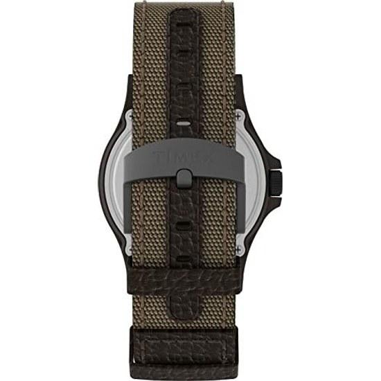 Мужские часы Timex Expedition Acadia Полный размер Коричневые Натуральные Военные.