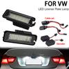 2 шт. Для VW Passat B6 B7 3G2 CC Eos Polo Golf 4 5 6 7 Для Porsche 997 Без ошибок Canbus Светодиодные фонари подсветки номерного знака в сборе