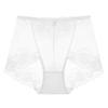 Women's Plus Size Lace Seamless High-Waist Briefs - Breathable & Comfortable