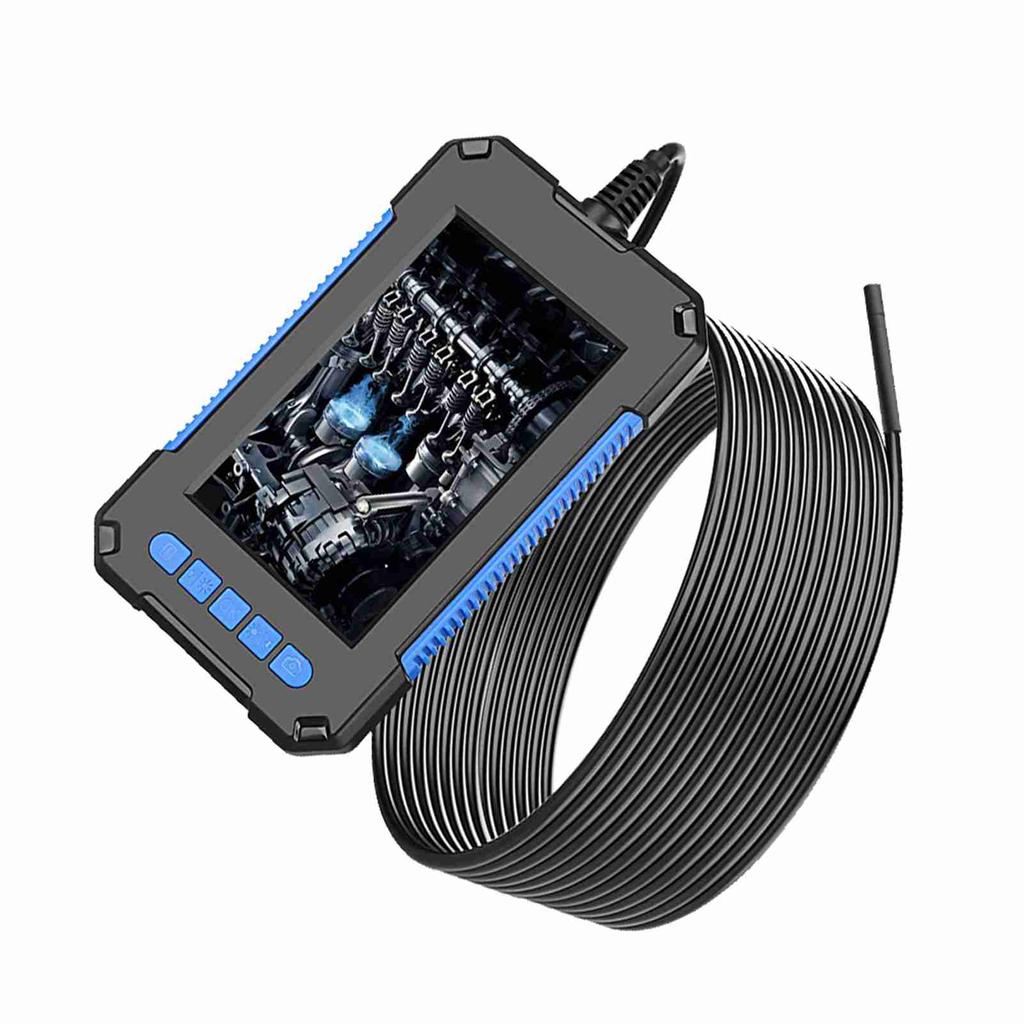 P40 Portable Handheld Industrial Endoscope Borescope Inspection Camera IP67 Waterproof 5.5mm Lens Built In 6pcs