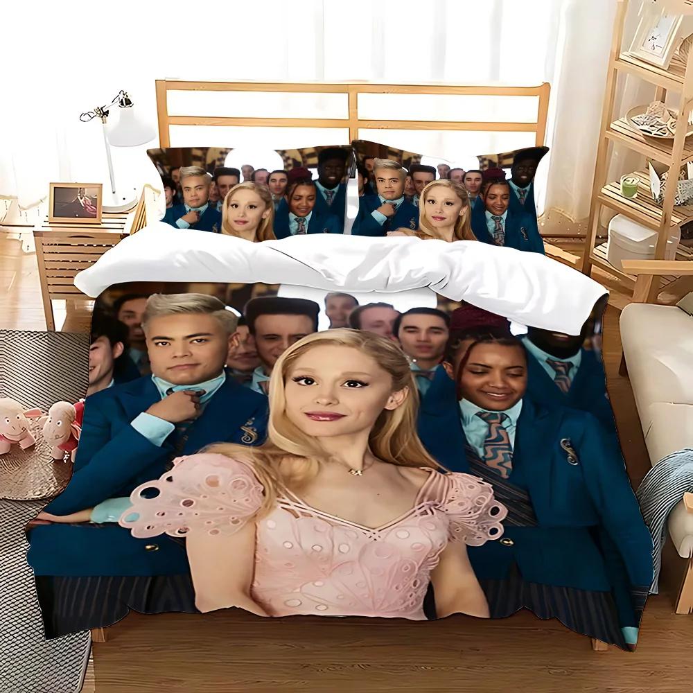 W-Wicked Movie Witch Bedding Set Duvet Cover Set King Queen Twin Double Size Comforter Cover Set For Home Decor With Pillowcase