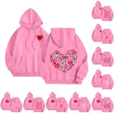 Женская толстовка с капюшоном и круглым вырезом, длинными рукавами и цветочным принтом