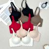 Women's Seamless Uplift Bra: Soft, Wireless, Breathable, and Side-Smoothing