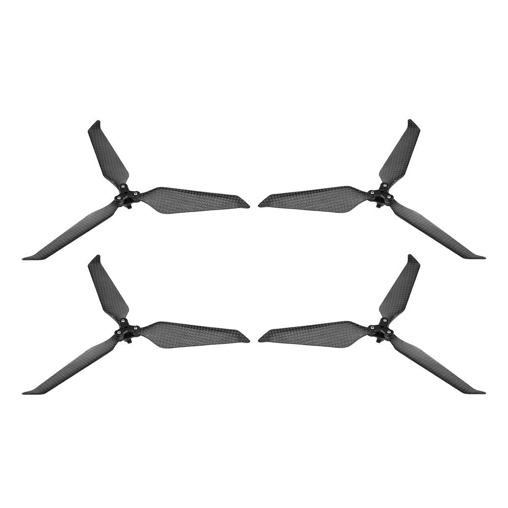 Carbon Fiber Quick Release 8743 Noise Reduction 3 Blade Propeller for DJI Mavic 2 Pro Zoom