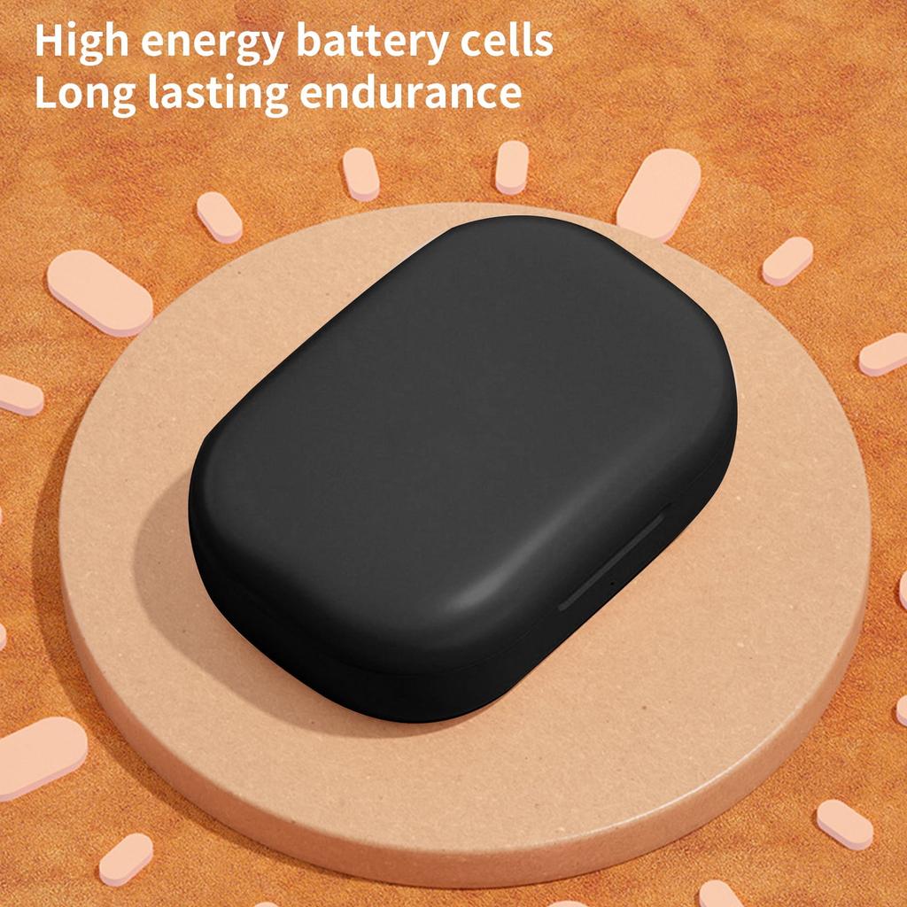 Wireless Earbuds Bones Conduction Bluetooth V5.4 Earphones with Non In Ear Hanging Type Sports Digital Display Ultra Long Battery Life Earphones