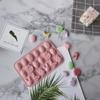 Силиконовая форма для шоколада с 18 яйцами, кроликом, пасхальное мыло, форма для выпечки торта