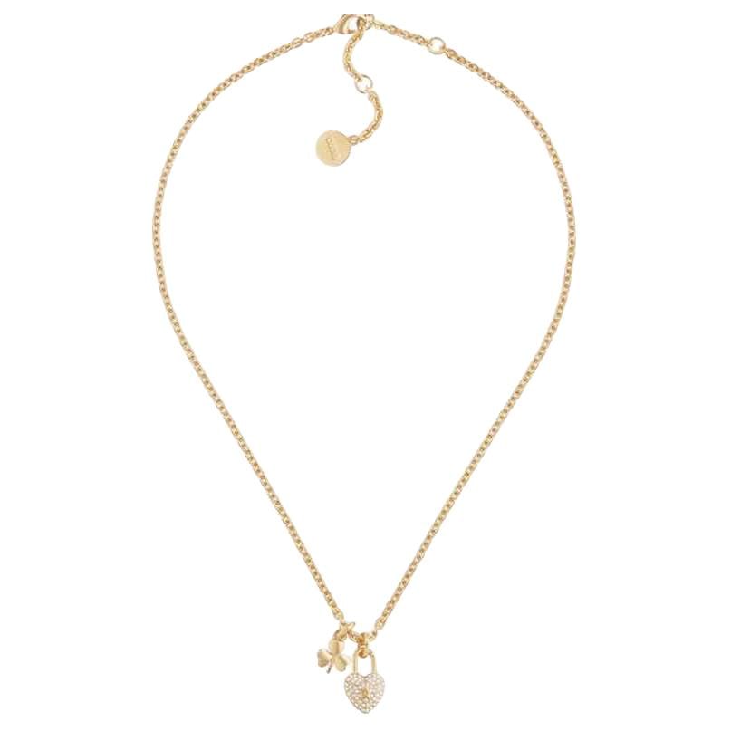 DIOR Alloy Necklaces Unisex Gold N1066LLOCYD301