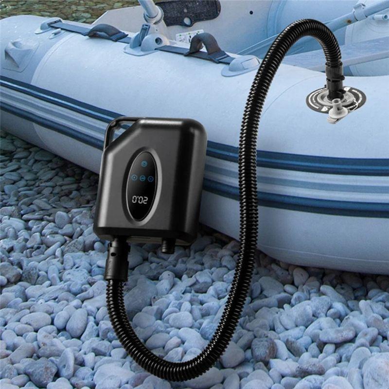 Classic-Portable Electric Air Pump 20PSI High Pressure Paddle Board Compressor Inflation & Deflation Pump For Sup Surfing Boat