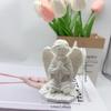 1 Ангел-молитвенник, статуэтка, 3D-печать, Скульптура ангела на коленях, Украшение, Ангел-девочка, Декоративное украшение, Художественная статуэтка ангела
