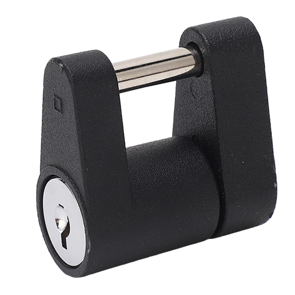 Trailer Tongue Coupler Lock Heavy Duty Anti Theft Versatile Coupler Lock for RVS Trucks Toolbox