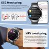 SACOSDING 2025 New AI Diagnosis ECG+PPG Smart Watch Blood Pressure Body Temperature Men Bluetooth Call Health Smartwatch