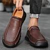 Men's High-quality Leather Shoes Business Casual Four Seasons Leather Shoes Men's Soft Leather Shoes