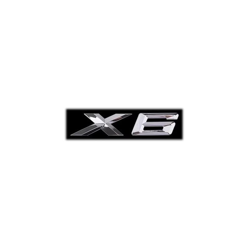 3D Car Letters Trunk Badge Sticker For BMW X1 E84 F48 X3 E83 G01 F25 X4 F26 G02 X5 E53 F15 E70 X6 E71 F16 Emblem Logo Lettering pd2