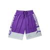 Спортивные шорты для соревнований Color Block, баскетбольные шорты, мужские шорты, ультрафиолетовый AAPP307-3