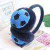 Kids Earmuffs Cartoon Football Earmuff Winter Warm Earmuffs Outdoor Skiing Ear Muff Soft Plush Earmuffs