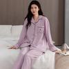 Pajamas Ladies Autumn And Winter Thickened Fleece Warm Island Fleece Coral Fleece Loungewear Women'S Suit