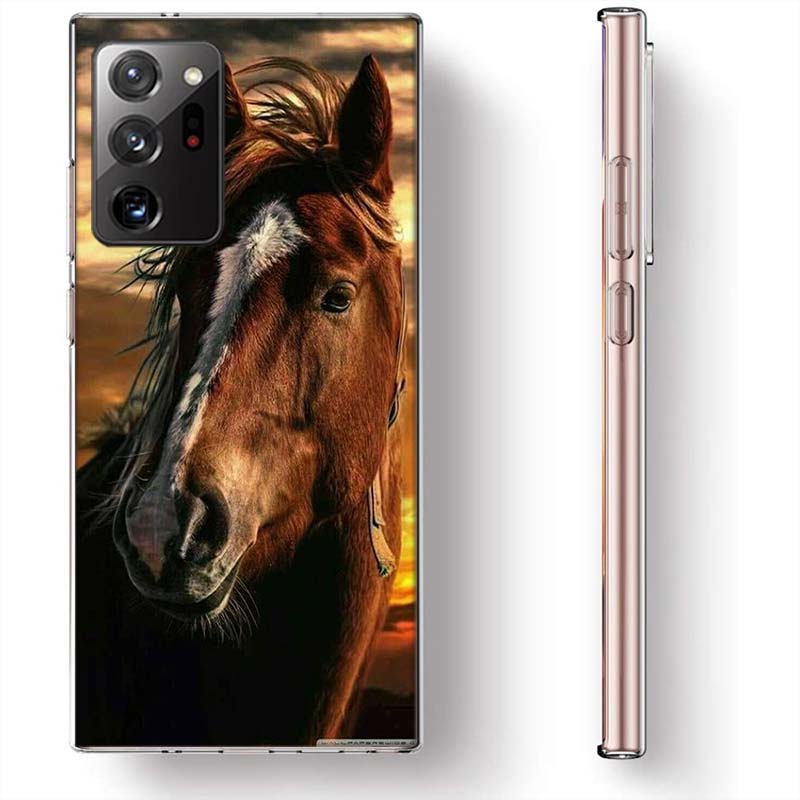 Running Horse Animal Phone Case for Samsung A17 A37 A57 A55 A35 A25 A15 A54 A14 A24 A34 A13 A23 A33 A53 A07 A05S A04S A03 A73 Ga