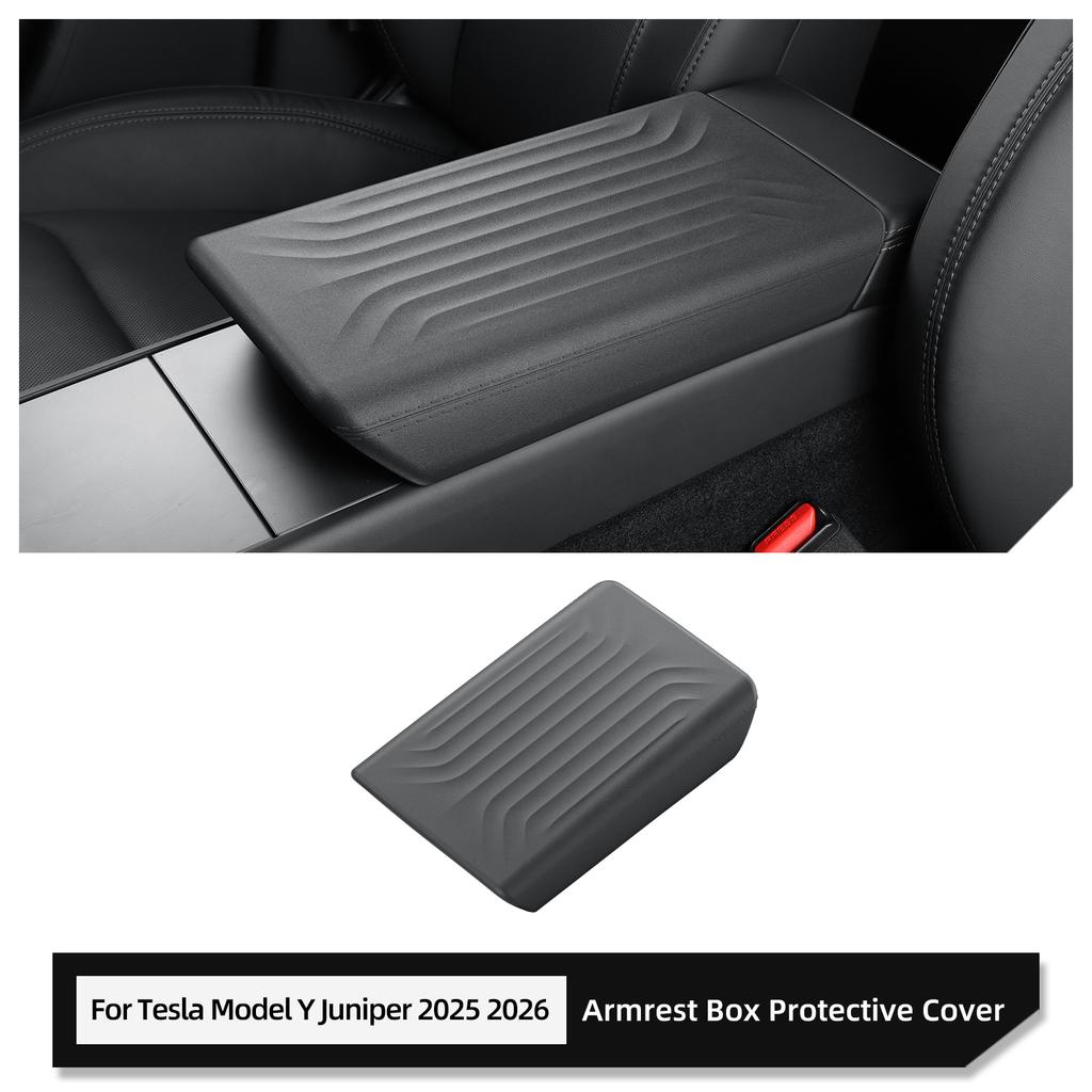 YZ Для Tesla Model Y Juniper 3 Highland Центральный Подлокотник Крышка Защита Мягкая Подушка Чехол TPE Салон Автомобиля 2026 Аксессуары