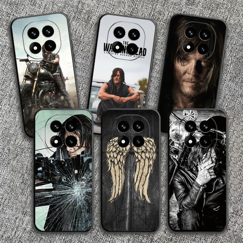 The Walking Dead Daryl Dixon Soft Phone Case for Xiaomi Redmi Note 12 13 14 15 Pro Plus 11 12S 11S 11T 10 4G Black Cover Back Sh