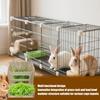 Кормушка для сена Хомяк Кролик Держатель для травы Кормушка для сена Менеджер для кормления травой Защита от отходов Стойка для кормления травой Для клетки-среды обитания Вольер Клетка